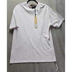 Ksubi Shirt Mens Small 4 X 4 Biggie Short Sleeve‎ Tee Shirt Heavenly Pink NWT
